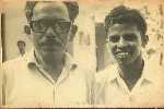 With Trikodian Master, Calicut 1969